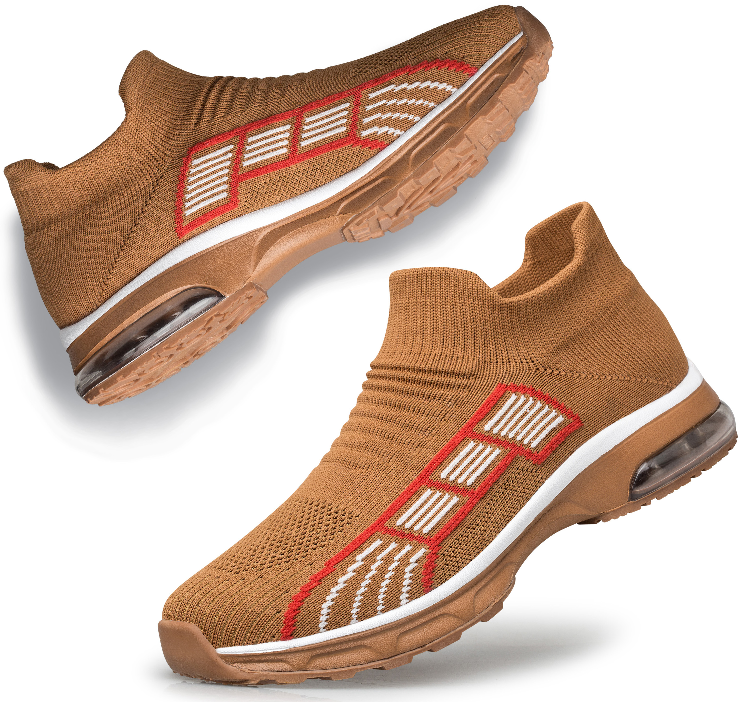 SILLENORTH Women's Athletic Walking Shoes Slip-on Comfort Shoes Running Sneakers